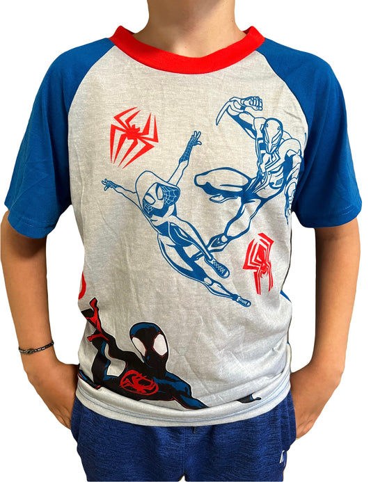 Camisa Spiderman para niños marvel