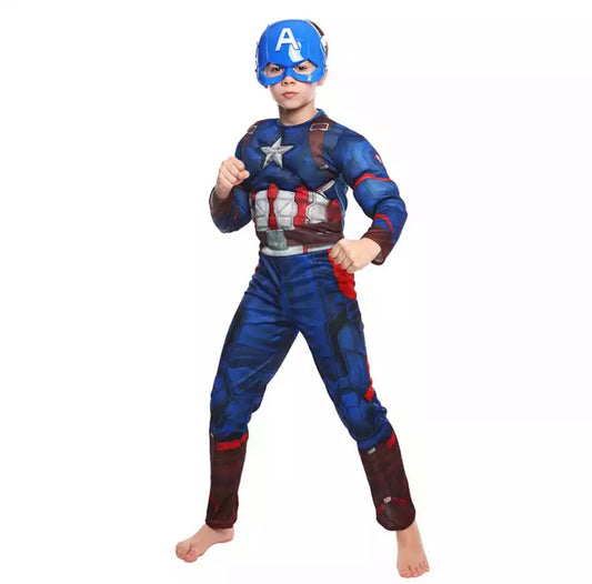 Disfraz superhéroe Capitán america